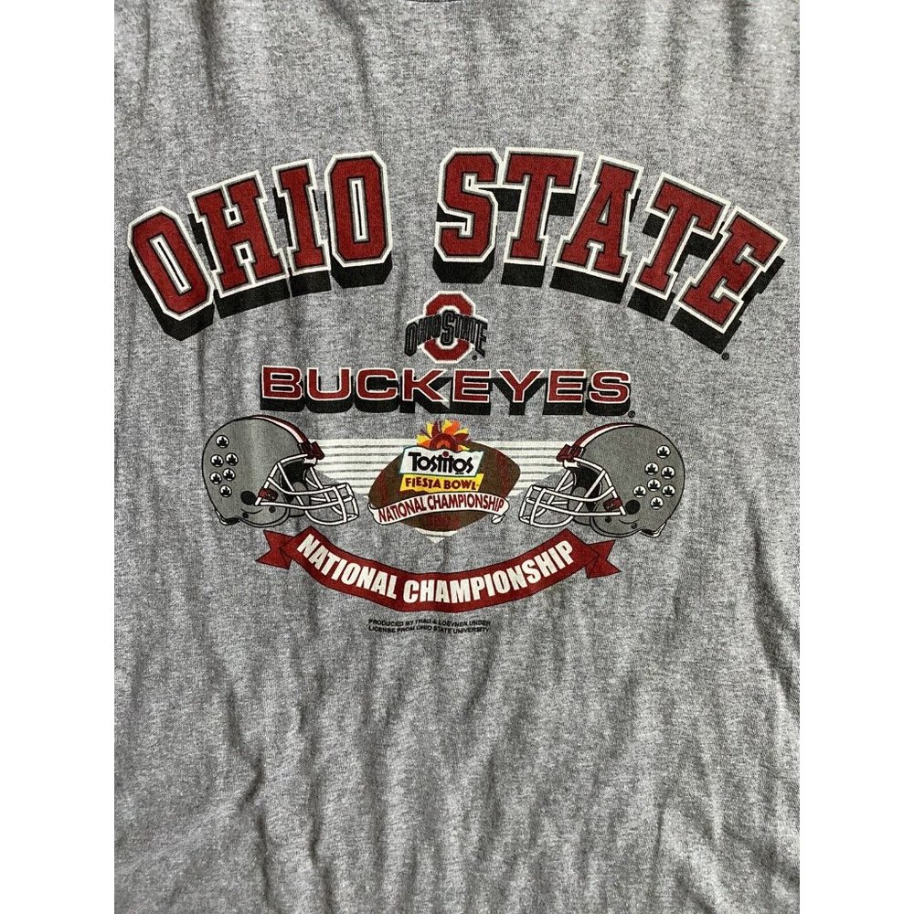 Vintage Tostitos Fiesta Bowl National Championship Ohio State Long Sleeve Size L